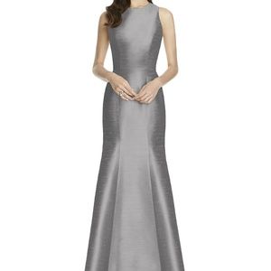 Alfred Sung d734 Quarry Cutout Trumpet Back Bow